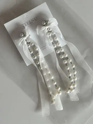 K-4 white | TEEENU 귀걸이