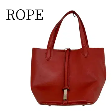 ROPE 로페 레드 핸드백