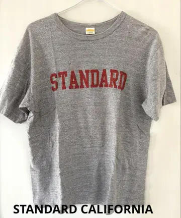 중고 STANDARD CALIFORNIA 그레이 Tee L