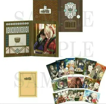 리코리스 리코일 찻집 리코리코 비주얼 컬렉션 보드