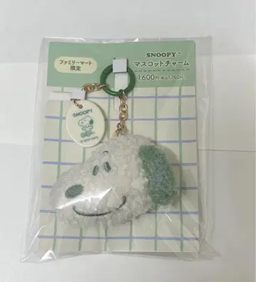 스누피 SNOOPY 마스코트 참 훼미리마트