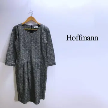 2665 Hoffmann 호프만 긴팔 원피스 올 패턴 원피스 무릎 기장