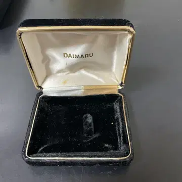 [ 중고품 ] DAIMARU 블랙 벨벳 쥬얼리 박스 13-428