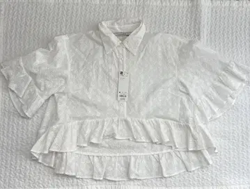 GU rokh 페플럼 셔츠 (5부 소매) M size