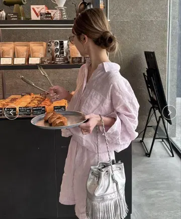 프렌치 린넨 오버 사이즈 셔츠 허리밴딩 숏팬츠 세트 한정판 색상