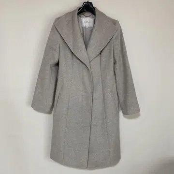 언타이틀 울 롱 코트 0 숄카라 라이트 그레이 계열 DMW