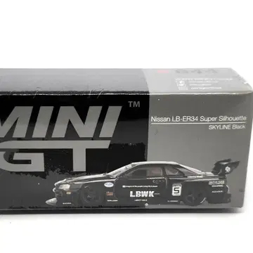 MINI GT LB-ER34 슈퍼 실루엣 스카이라인 블랙 29