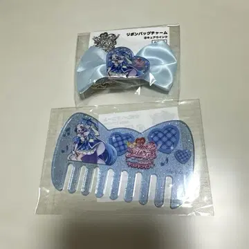너와 아이돌 프리큐어 영화 리본 백참 리본 헤어콤 이온
