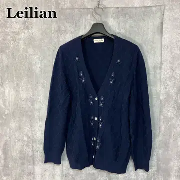 Leilian 이탈리아제 비쥬 가디건 11호