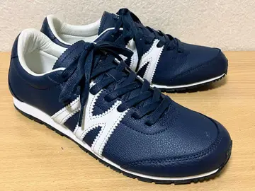 미사용! MIZUNO MLC-0 미즈노 M 라인 네이비 스니커즈 26