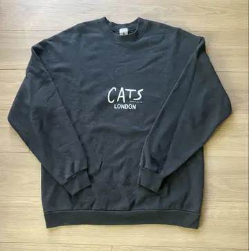 CATS 캐츠 LONDON 맨투맨 XL 80s