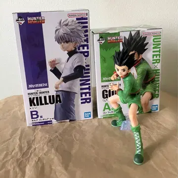 HUNTER x HUNTER 제일복권 곤 키루아 피규어 2점