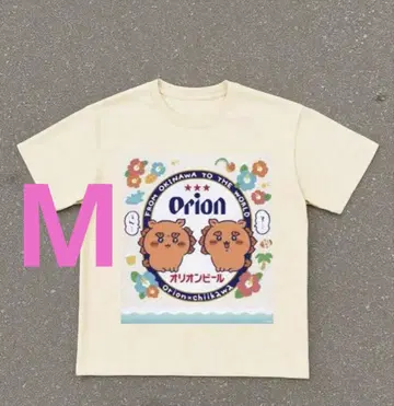 [ 미사용 새상품 ] 치이카와 (먼작귀) 오리온 맥주 T셔츠 M사이즈