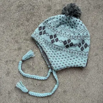 골드윈 goldwin 니트 모자 폼폼 이어 플랩 구제 의류