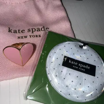 kate spade 하트형 반지 &리플렉터