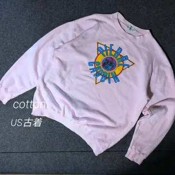 빈티지 cotton 맨투맨 PIERRE CARDIN 핑크 긴팔