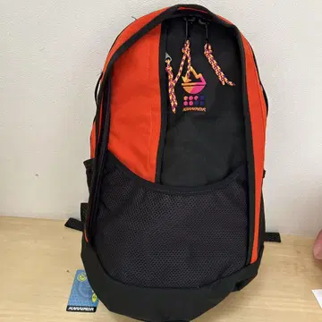 KAGURINDER 백팩 오렌지 블랙