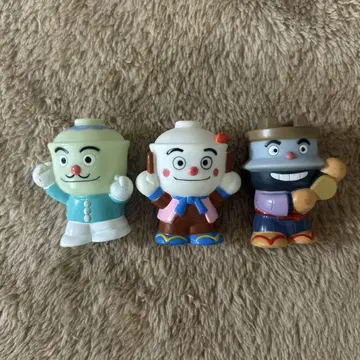 호빵맨 손가락 인형 트리오 카마메시돈 카츠돈만 텐돈만