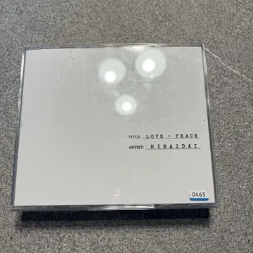 히라이 다이 LOVE + PEACE 3장 세트 CD