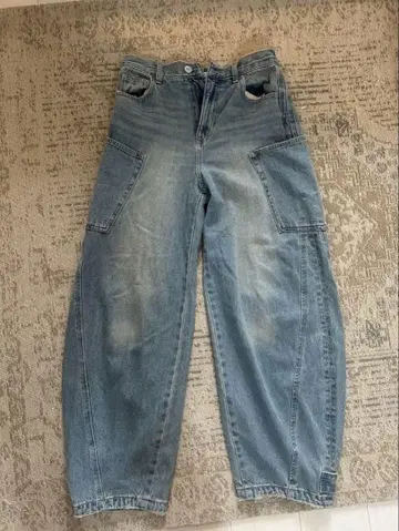 moussy 모우지 와이드 레그 데님 팬츠 사이즈 2