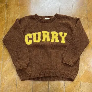 macmahon knitting mills CURRY 니트 브라운