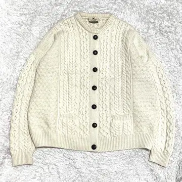 아일랜드제 니트 가디건 Carraig Donn 아란 니트