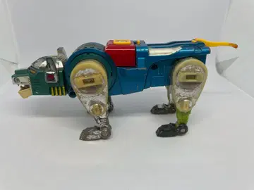 백수왕 고라이온 파랑 사자 초합금 포피 쇼와 레트로 당시물 일본제