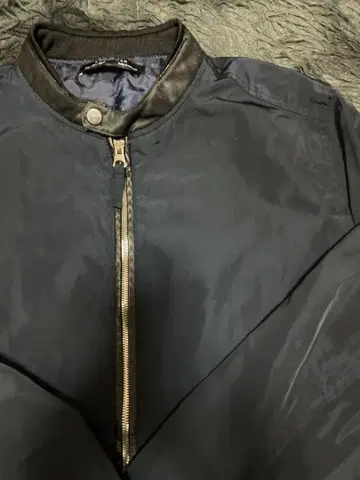 ZARA 자라 나일론 자켓 스윙탑 자켓 블루종