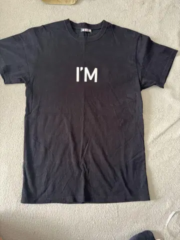 I AM WHAT I AM 블랙 T셔츠 S사이즈