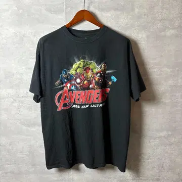 MARVEL 어벤져스 Age of Ultron 양면 셔츠 XL