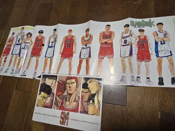 SLAM DUNK 책받침 슬램덩크 와이드 포스터 키리누키 세트