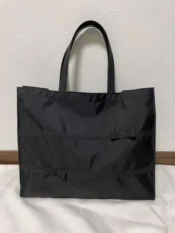 [ 새상품급 ] 수험 블랙 리본 토트백 서브백