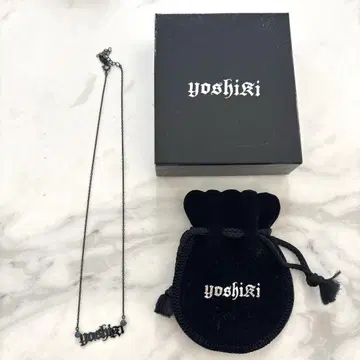 YOSHIKI 목걸이