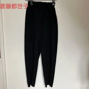 사이토 토요코 니트 팬츠 블랙 S~M