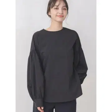 나인알 rrrrrrrr 뷰티 블라우스 블랙 S