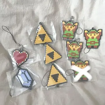 젤다의 전설 제일복권 G상 스트랩 8개 세트