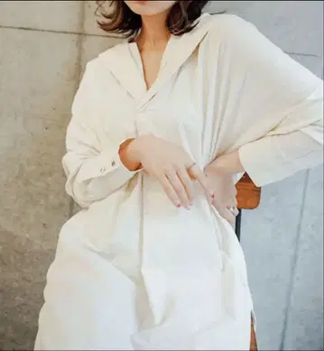 seri9 세일러 칼라 셔츠 원피스