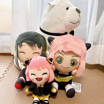 SPY x FAMILY 봉제 인형 세트 덤 포함 지우개