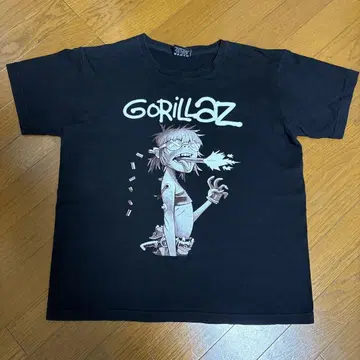 GORILLAZ 캐릭터 T셔츠 M