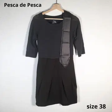 미사용품 Pesca de Pesca 포럼 원피스 size 38