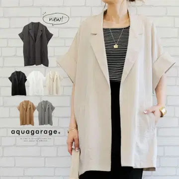 aquagarage 테일러드 자켓 프리 사이즈