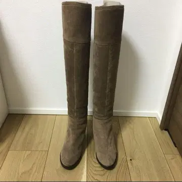 레어 L'AUTRE CHOSE 롱 부츠 22.5cm