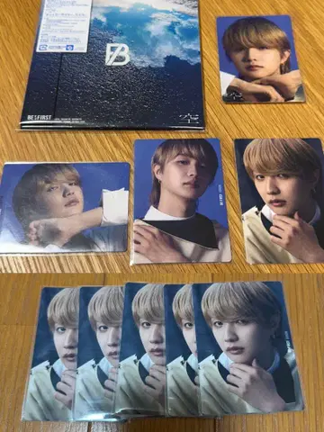 소라 CD 일반ver 주논 트레이딩 카드 클리어 스티커 총 9장