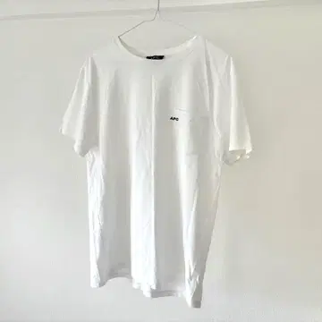 정품 A.P.C. 티셔츠 화이트 사이즈 L