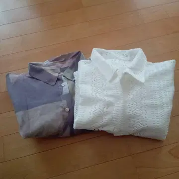 로리즈팜 블라우스 2장 새상품급