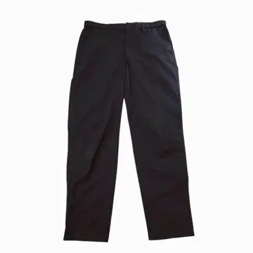 무인양품 MUJI 블랙 스트레이트 팬츠 ( M ) 허리밴딩 노코어