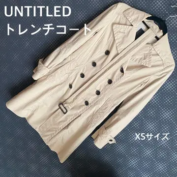 UNTITLED 언타이틀 트렌치코트 XS