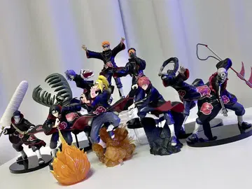 NARUTO 아카츠키 10체 피규어 세트 문라이트 포함