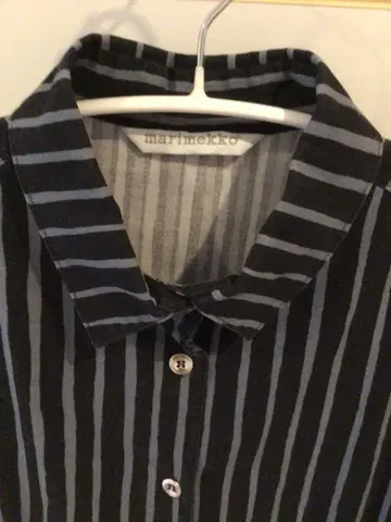 marimekko 요카포이카 블랙 그레이 스트라이프