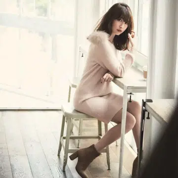 새상품 리랜드트루 퍼 포함 4WAY 가디건 원피스 코지마 요나